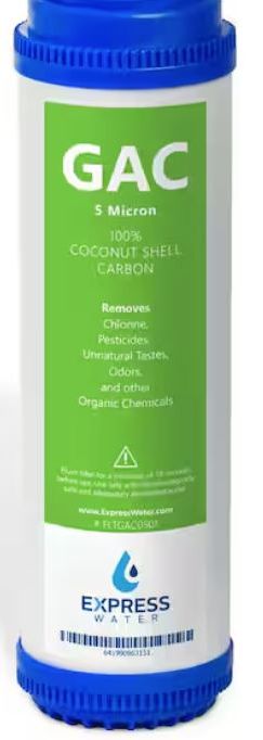 filtre post charbon GAC - pour osmoseur