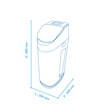 MALMO BIO 7 - Adoucisseur d'eau