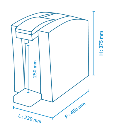 LIMA 12L - Fontaine à eau