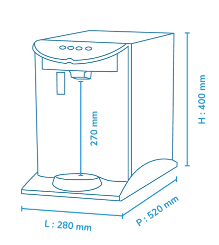 SOFIA II 45L - Fontaine à eau