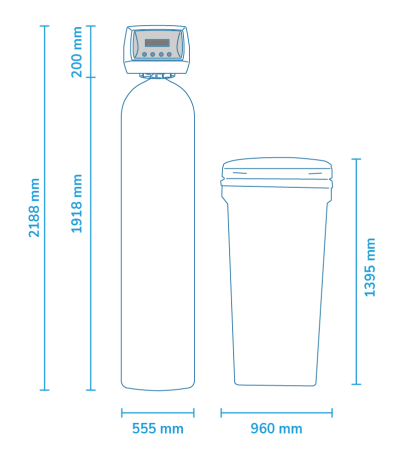 MELBOURNE FA 225 - Adoucisseur d'eau